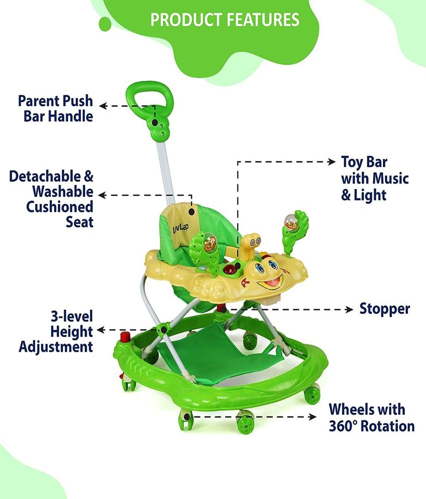 Sunshine Baby Walker, Green