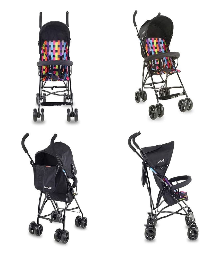 Tutti Frutti Stroller or Buggy, Printed Black