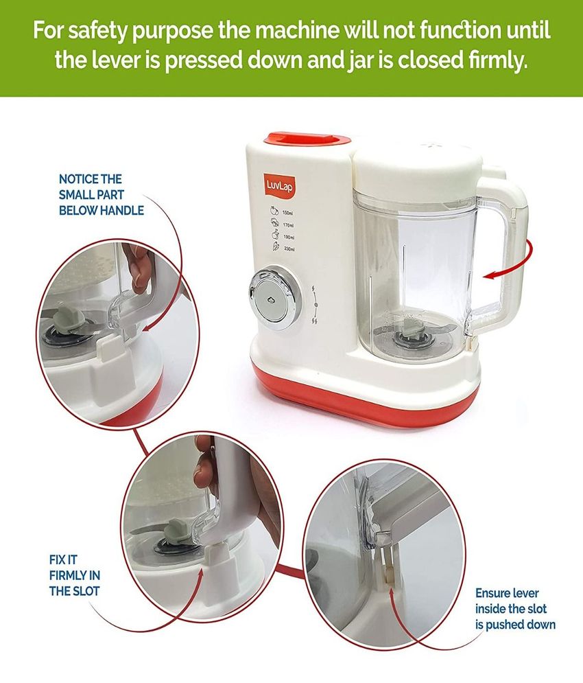 Royal Steamer and Blender, White