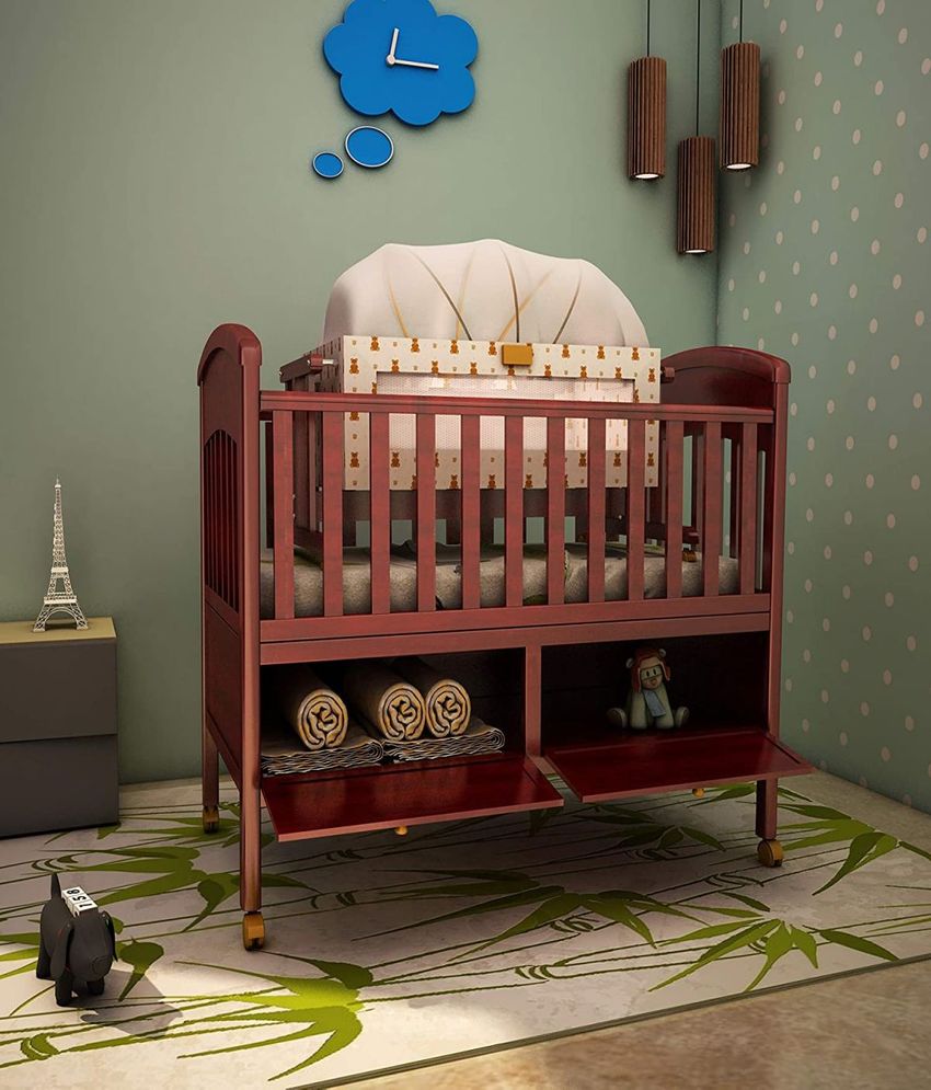 Baby Wooden Cot C 90